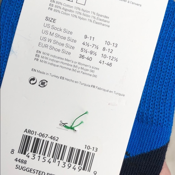 NWT happy socks argyle print - Picture 4 of 4